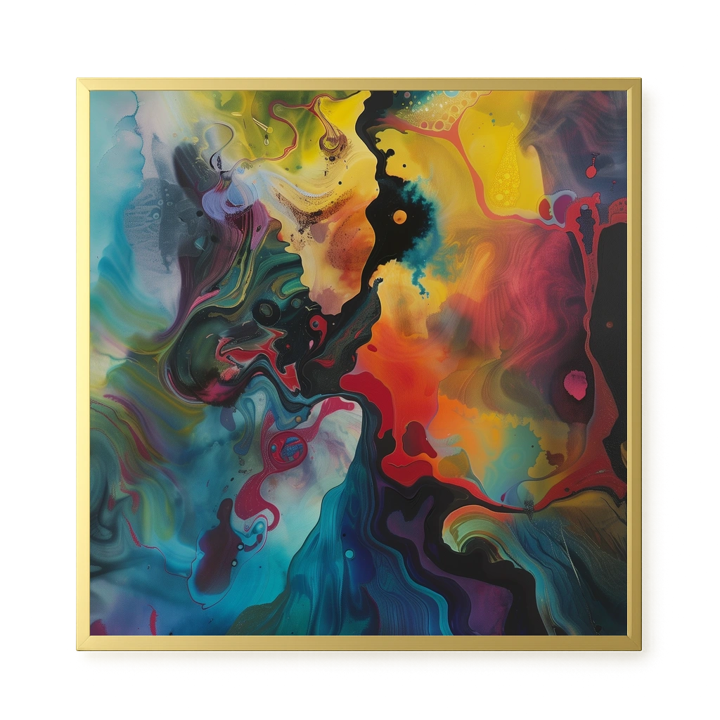 Color Burst Canvas Print
