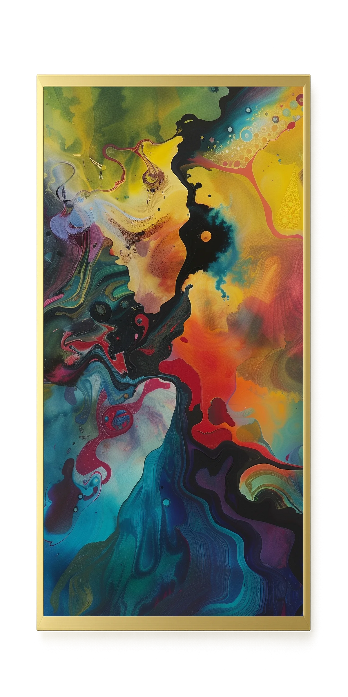 Color Burst Canvas Print