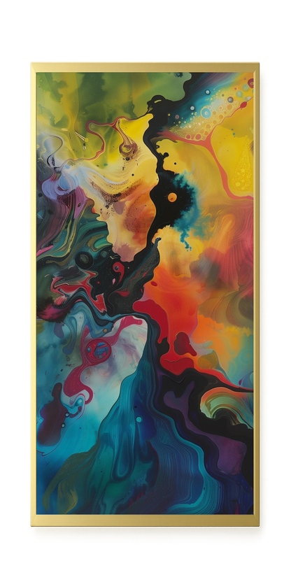 Color Burst Canvas Print