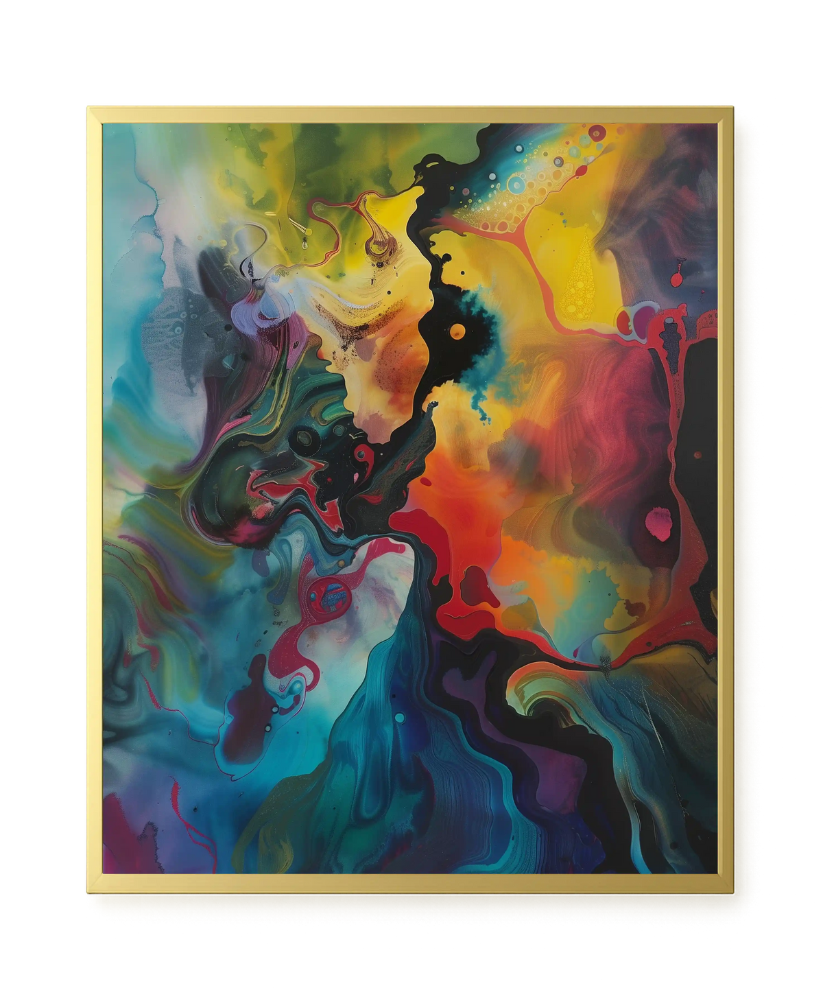 Color Burst Canvas Print