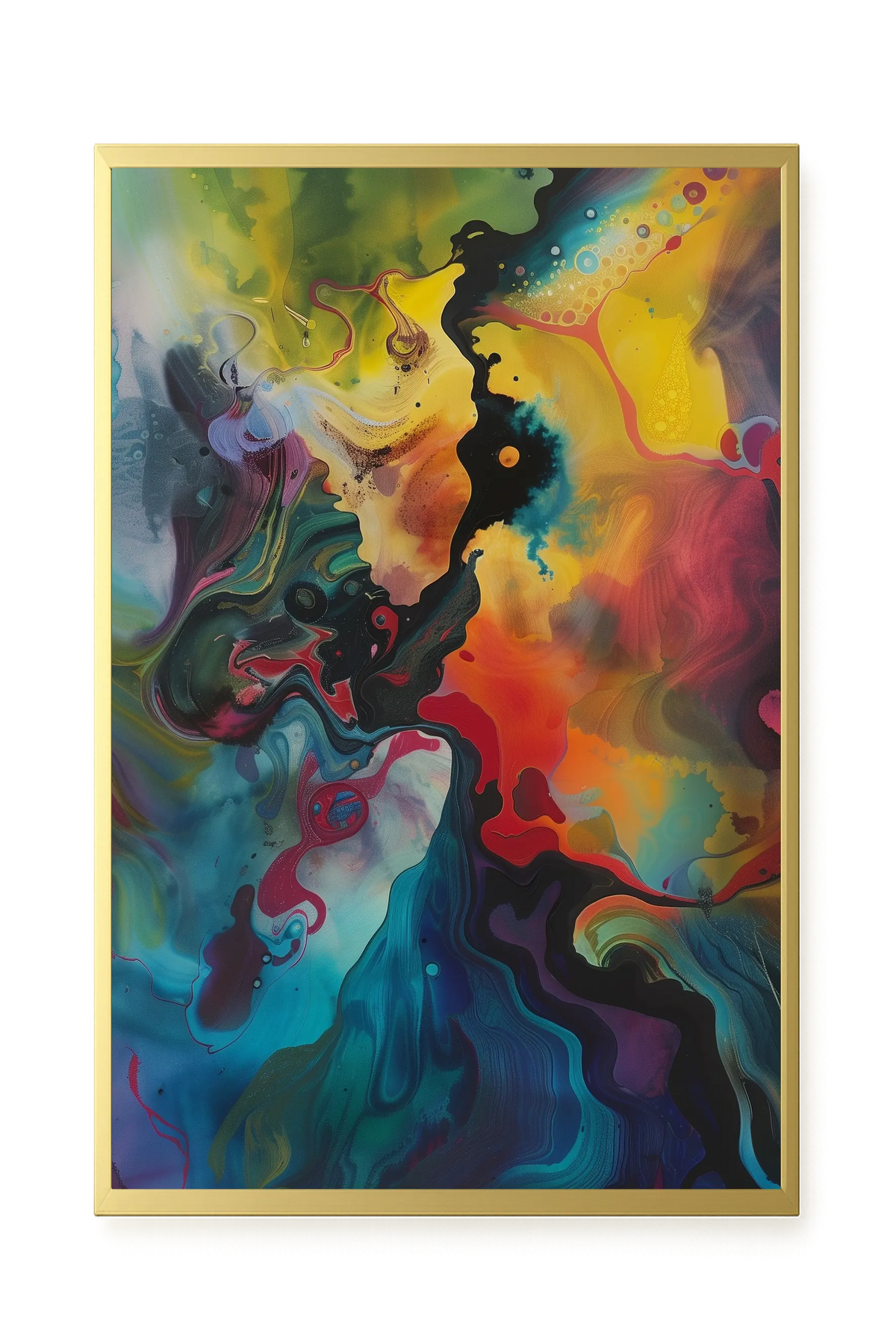 Color Burst Canvas Print
