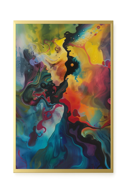Color Burst Canvas Print