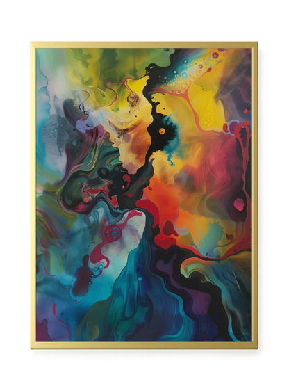 Color Burst Canvas Print