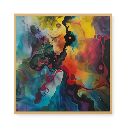 Color Burst Canvas Print