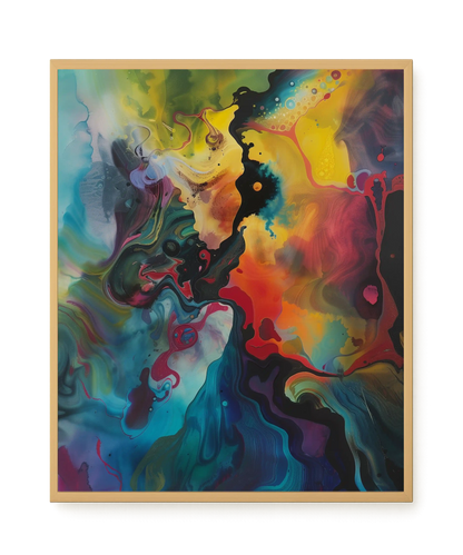 Color Burst Canvas Print