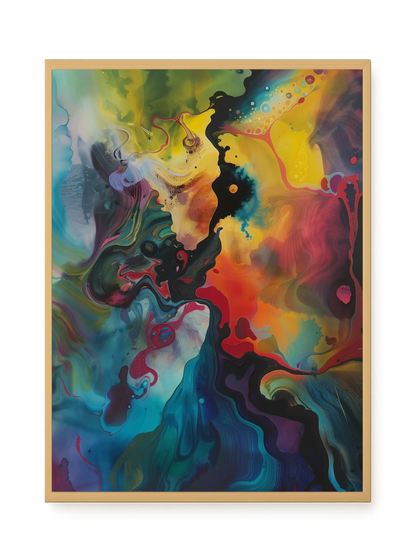 Color Burst Canvas Print