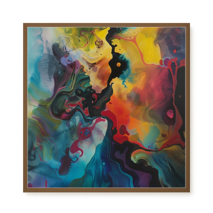 Color Burst Canvas Print