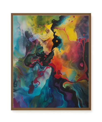 Color Burst Canvas Print