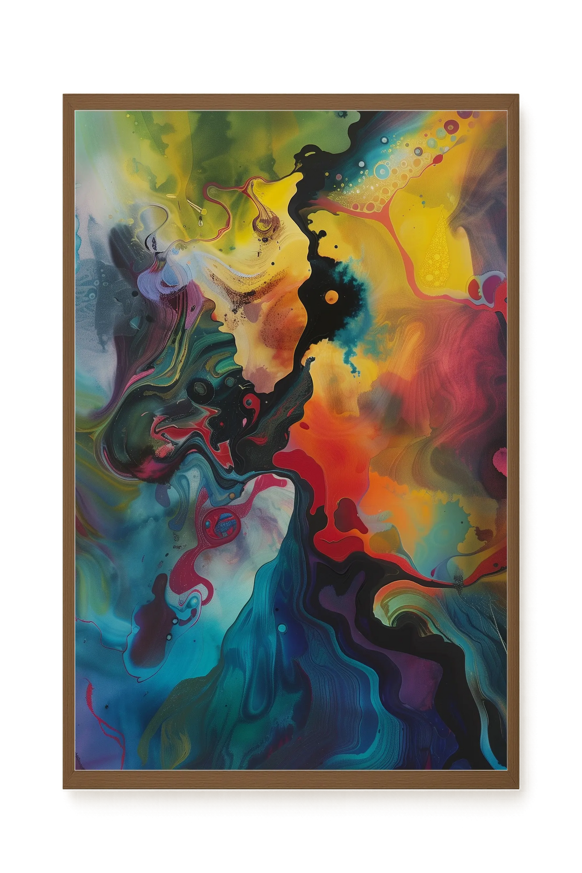 Color Burst Canvas Print