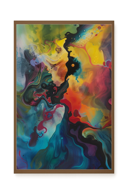 Color Burst Canvas Print