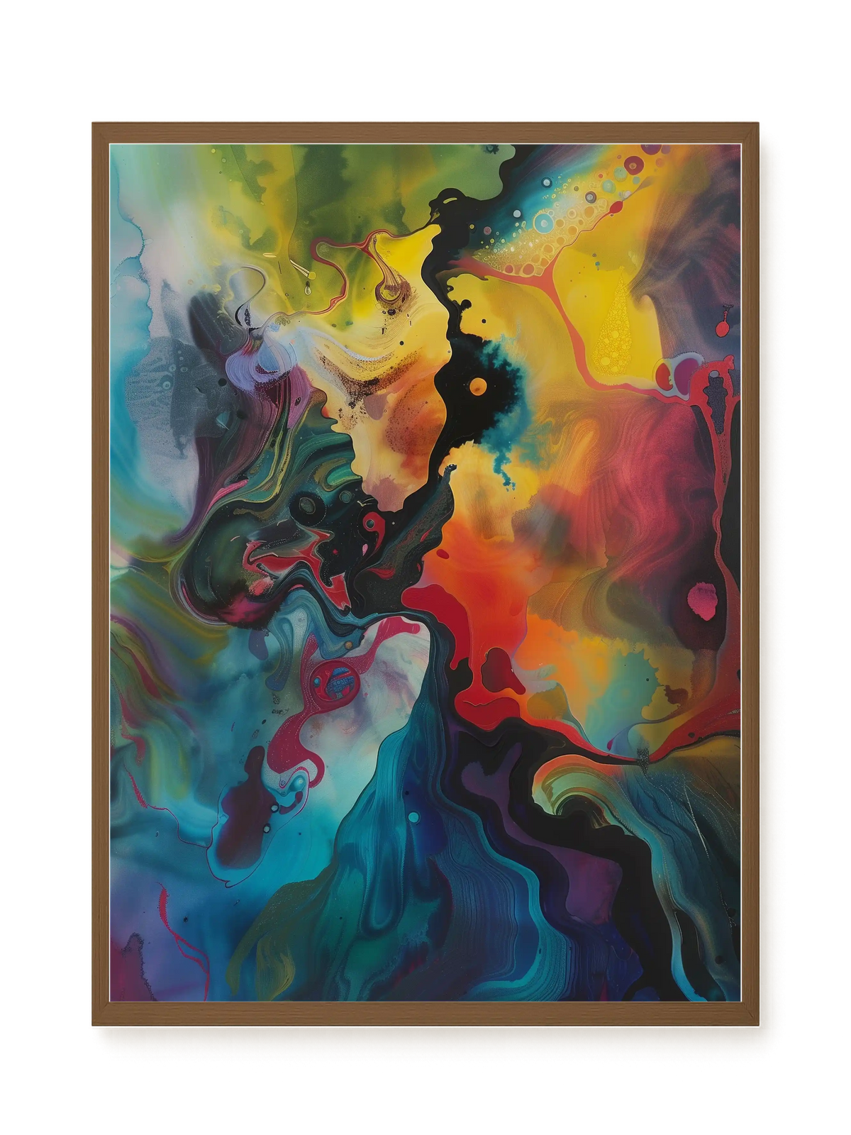 Color Burst Canvas Print
