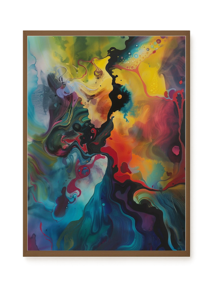 Color Burst Canvas Print