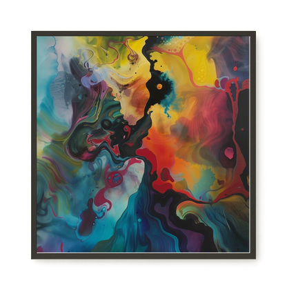 Color Burst Canvas Print