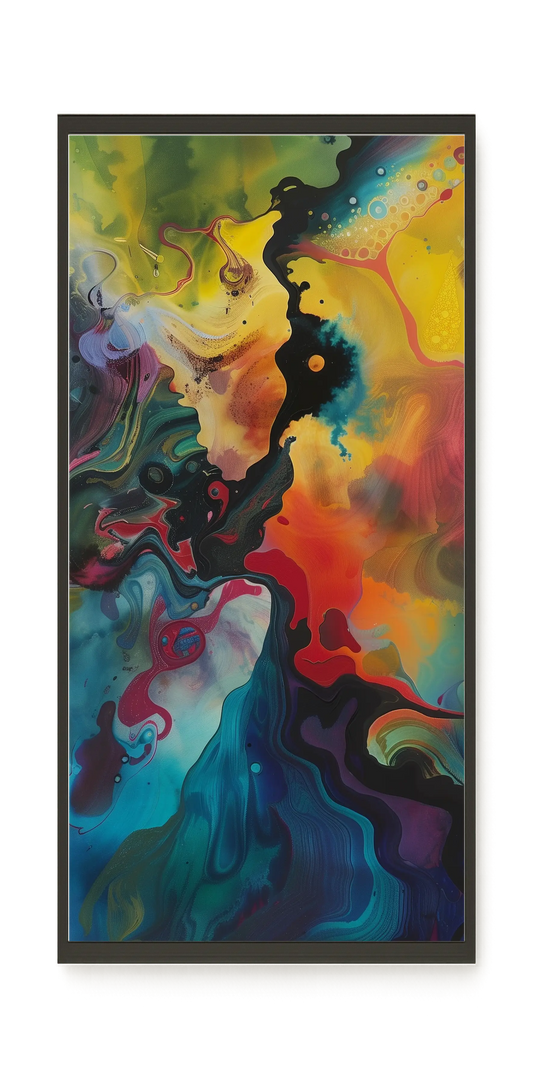 Color Burst Canvas Print