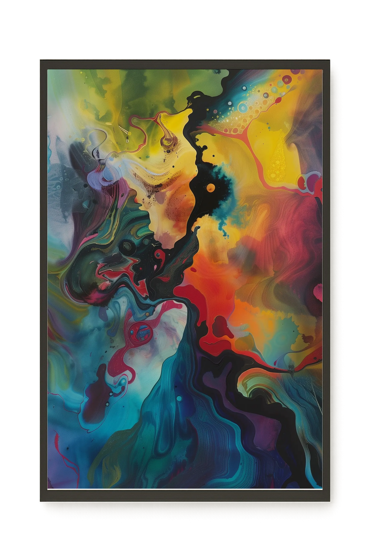 Color Burst Canvas Print