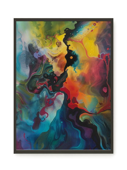 Color Burst Canvas Print
