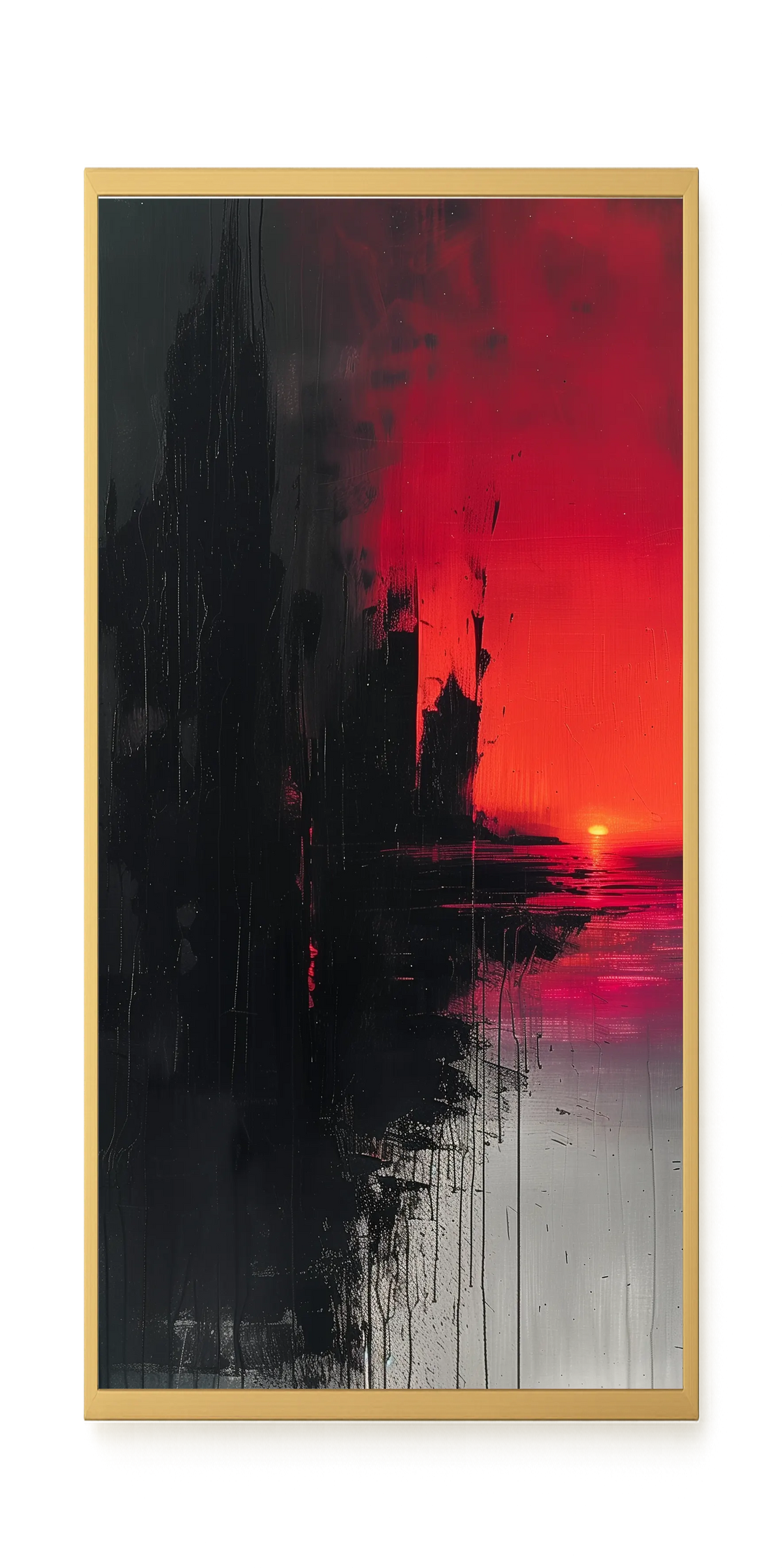 Dark Sunset Canvas Print