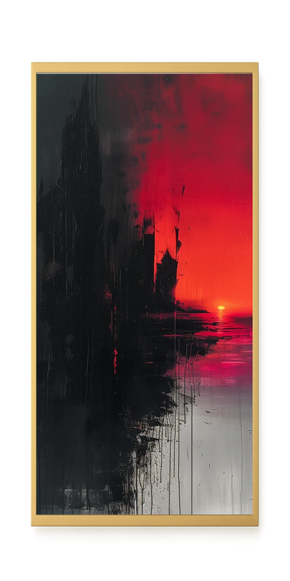Dark Sunset Canvas Print