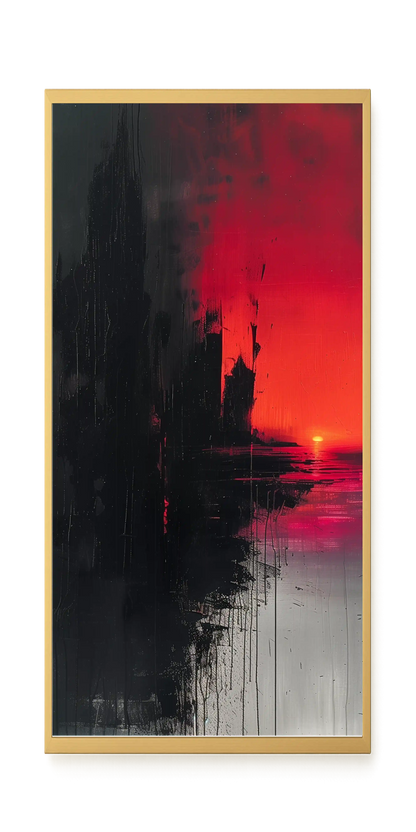 Dark Sunset Canvas Print