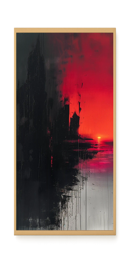 Dark Sunset Canvas Print