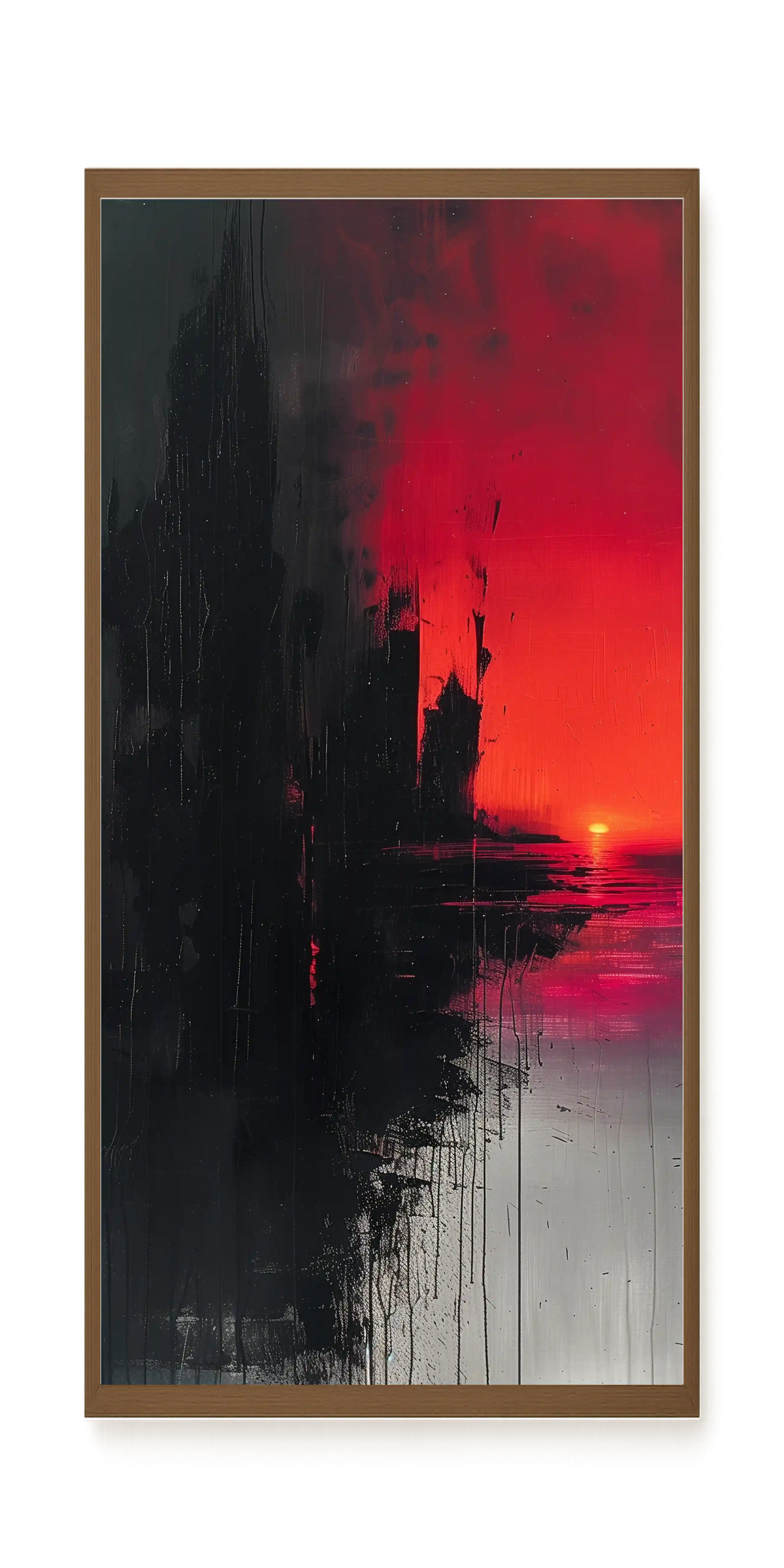 Dark Sunset Canvas Print