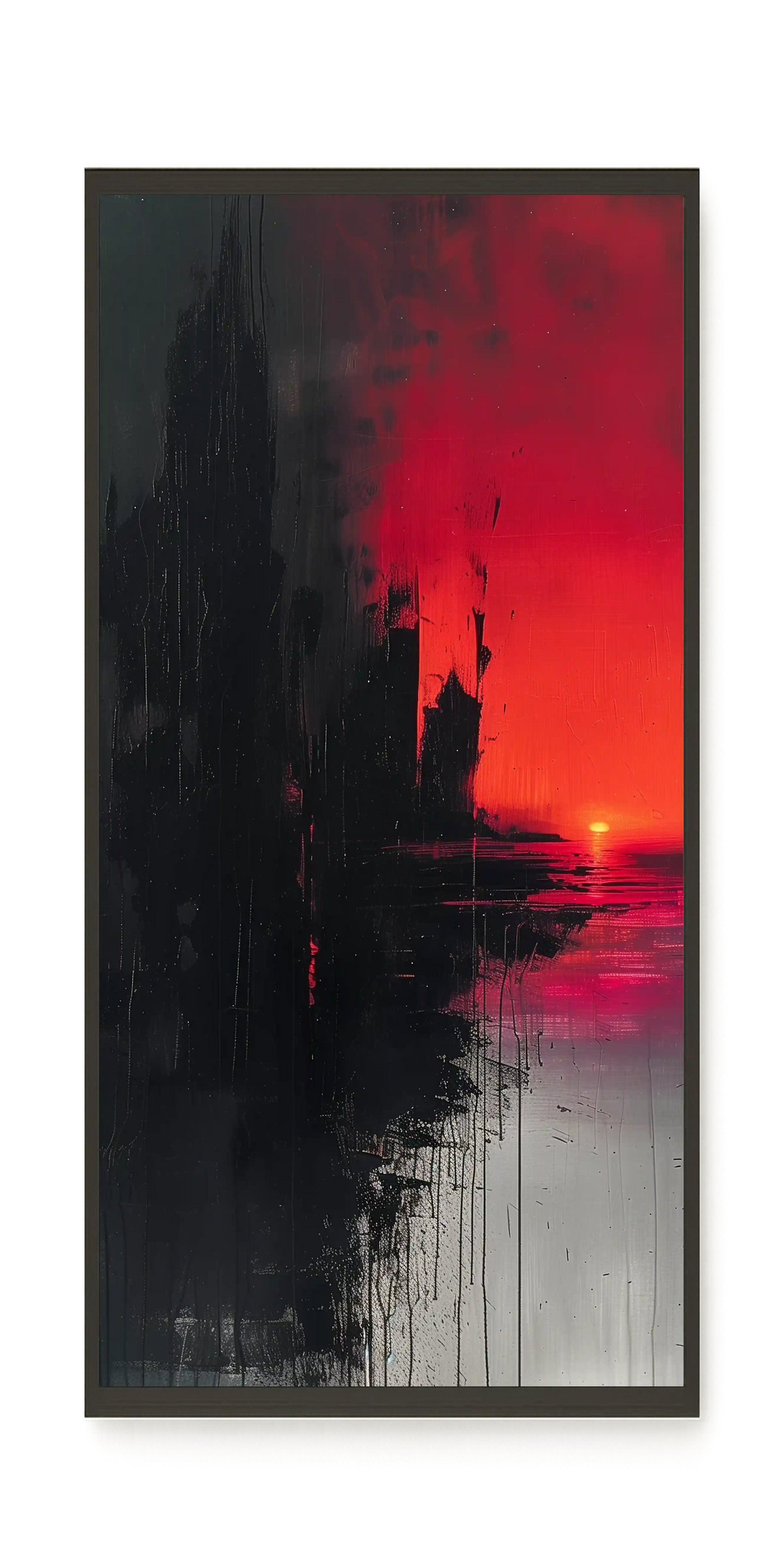 Dark Sunset Canvas Print