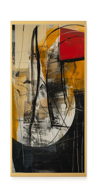 Abstract Lines Canvas Wall Art