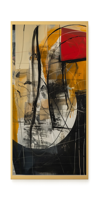Abstract Lines Canvas Wall Art
