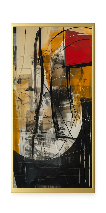 Abstract Lines Canvas Wall Art