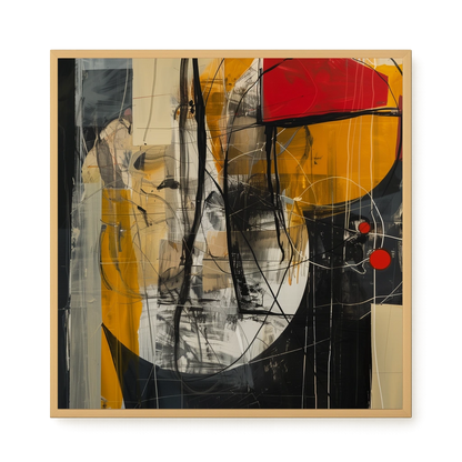 Abstract Lines Canvas Wall Art