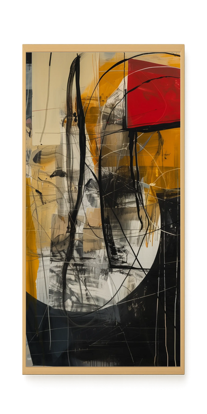 Abstract Lines Canvas Wall Art
