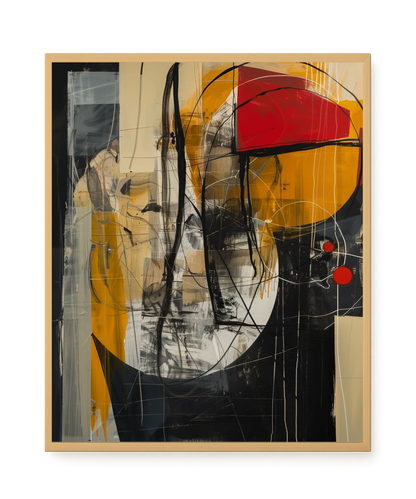 Abstract Lines Canvas Wall Art