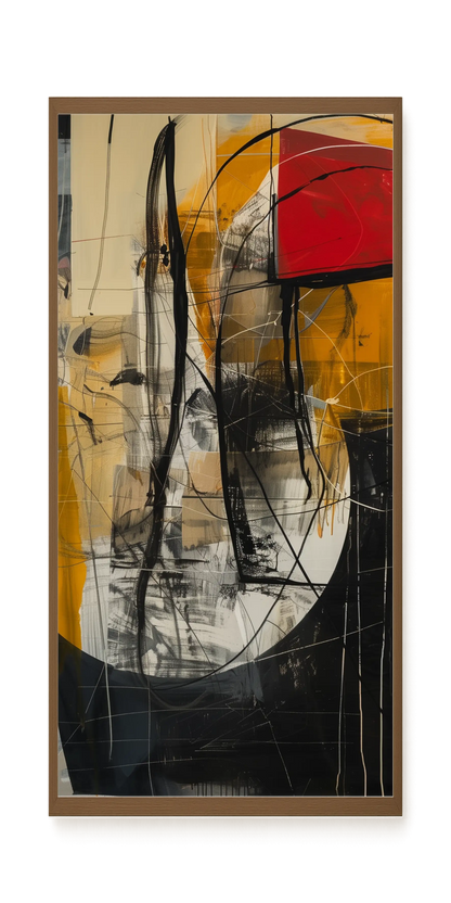 Abstract Lines Canvas Wall Art