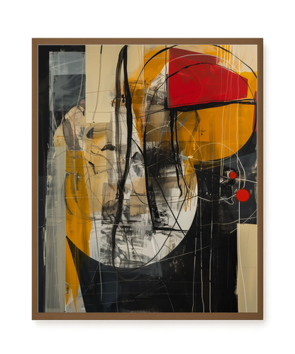 Abstract Lines Canvas Wall Art