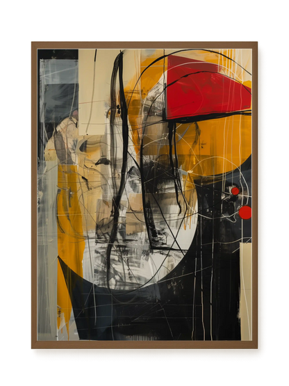 Abstract Lines Canvas Wall Art