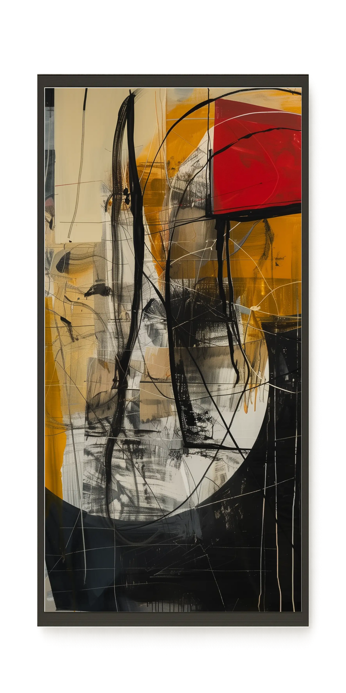 Abstract Lines Canvas Wall Art