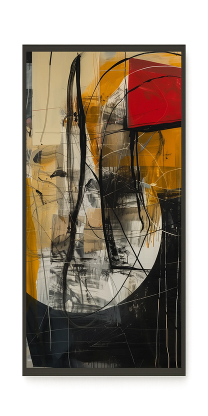 Abstract Lines Canvas Wall Art