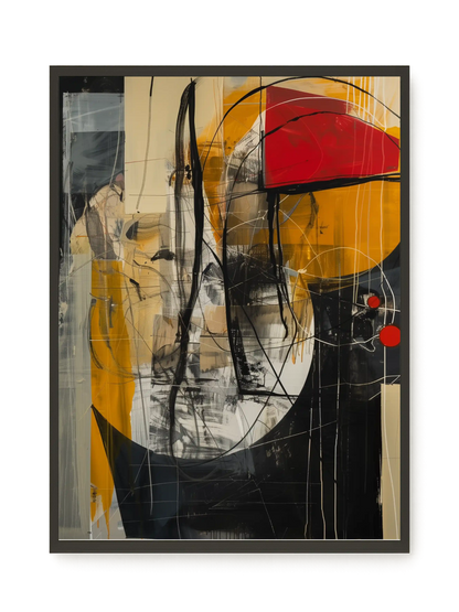 Abstract Lines Canvas Wall Art