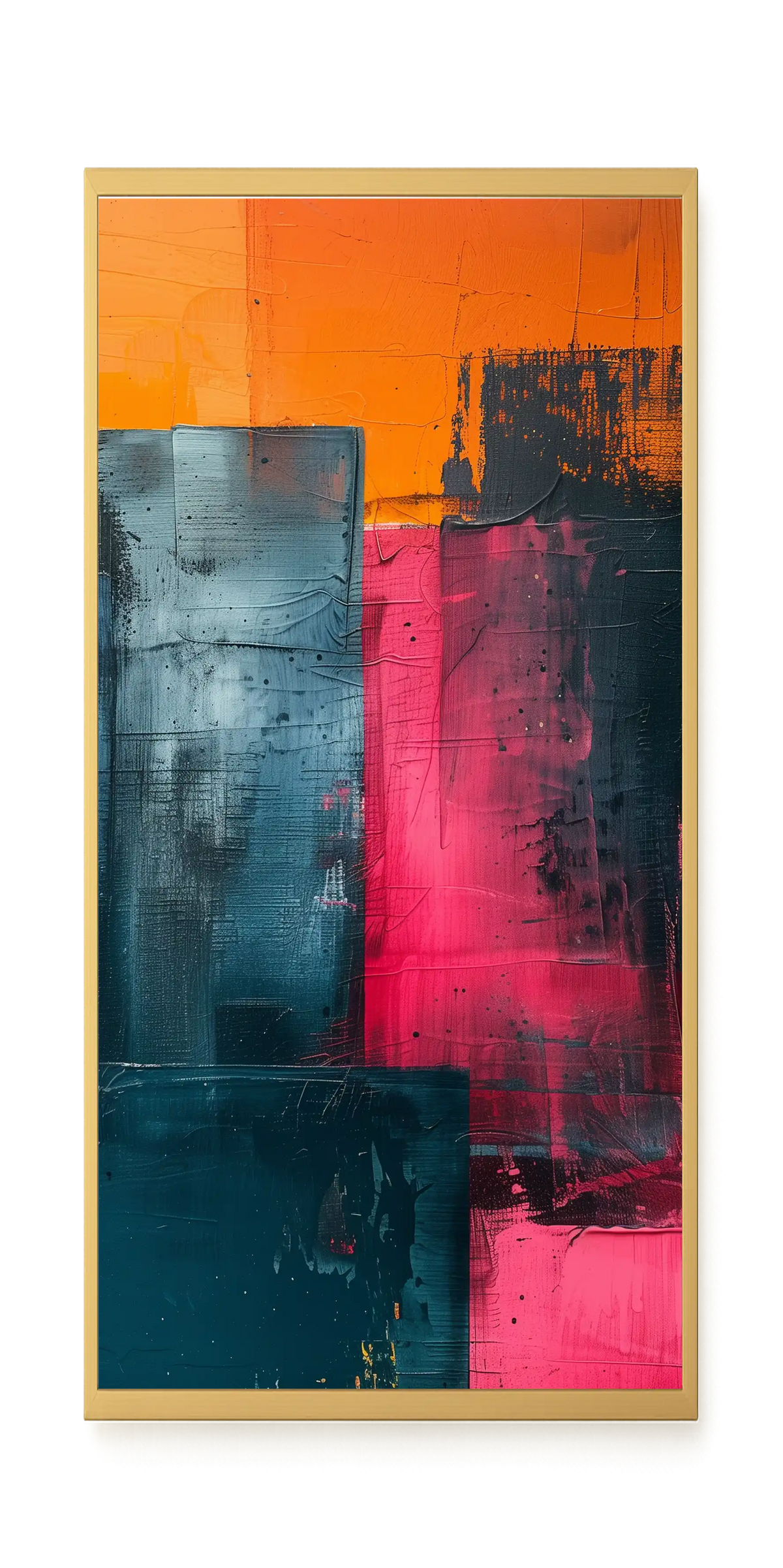 Color Blocks Canvas Print