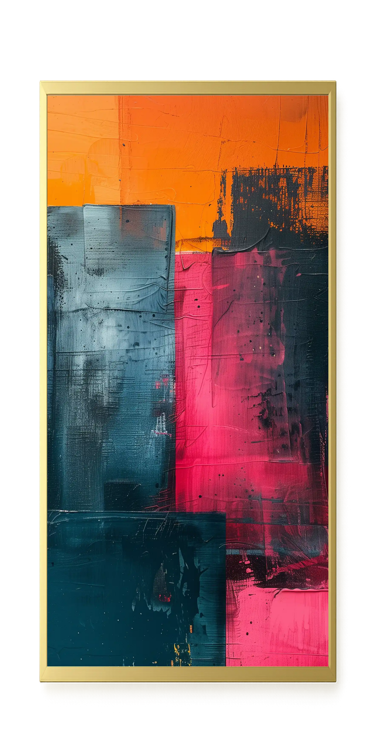 Color Blocks Canvas Print
