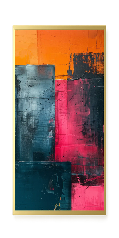 Color Blocks Canvas Print