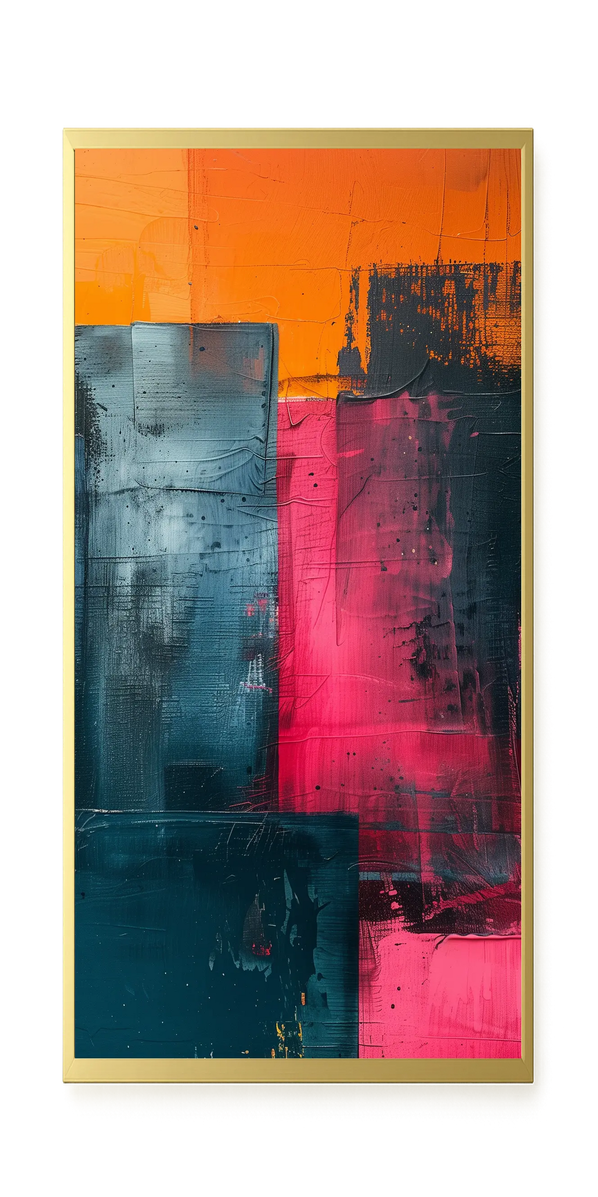 Color Blocks Canvas Print