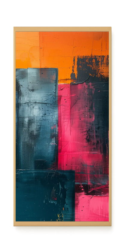 Color Blocks Canvas Print