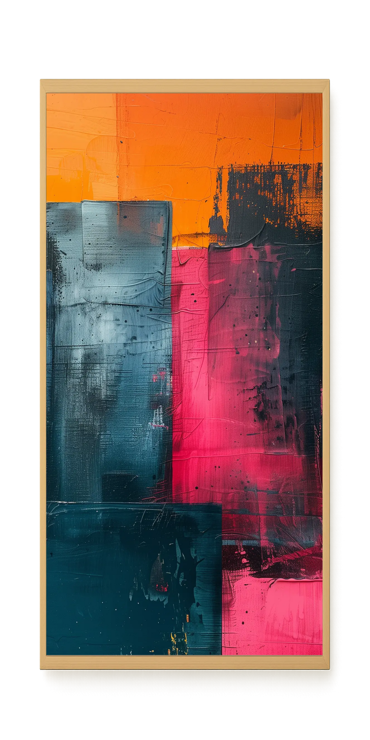 Color Blocks Canvas Print