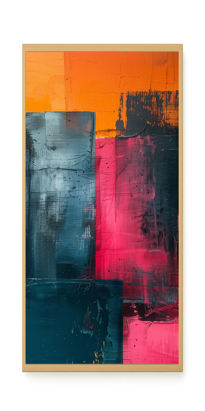 Color Blocks Canvas Print