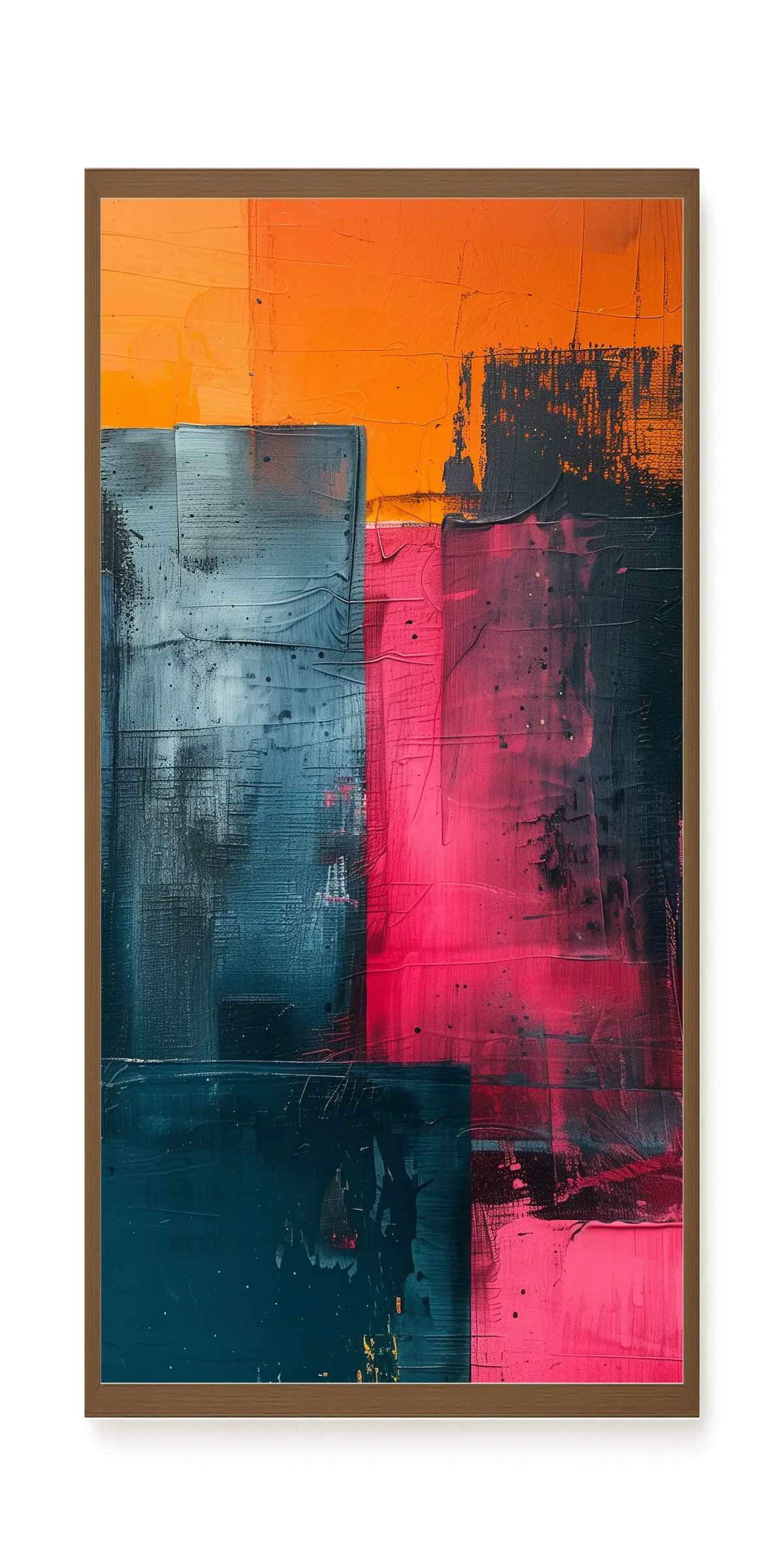 Color Blocks Canvas Print