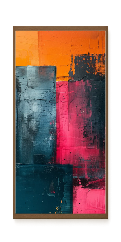 Color Blocks Canvas Print