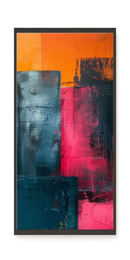 Color Blocks Canvas Print