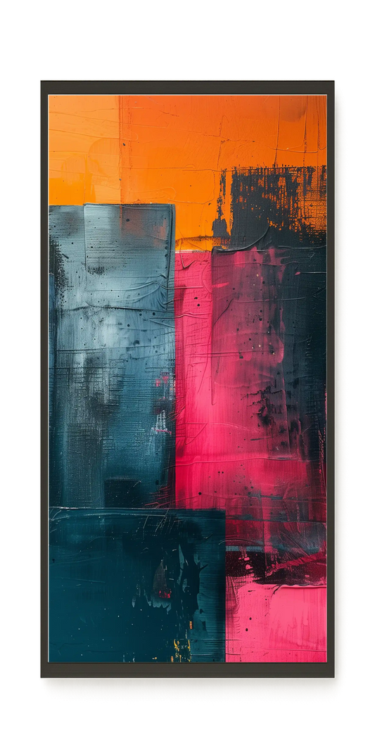 Color Blocks Canvas Print