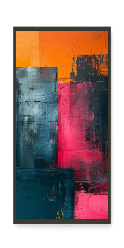 Color Blocks Canvas Print